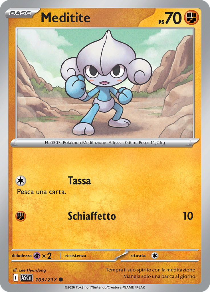 Meditite (Reverse Holo)