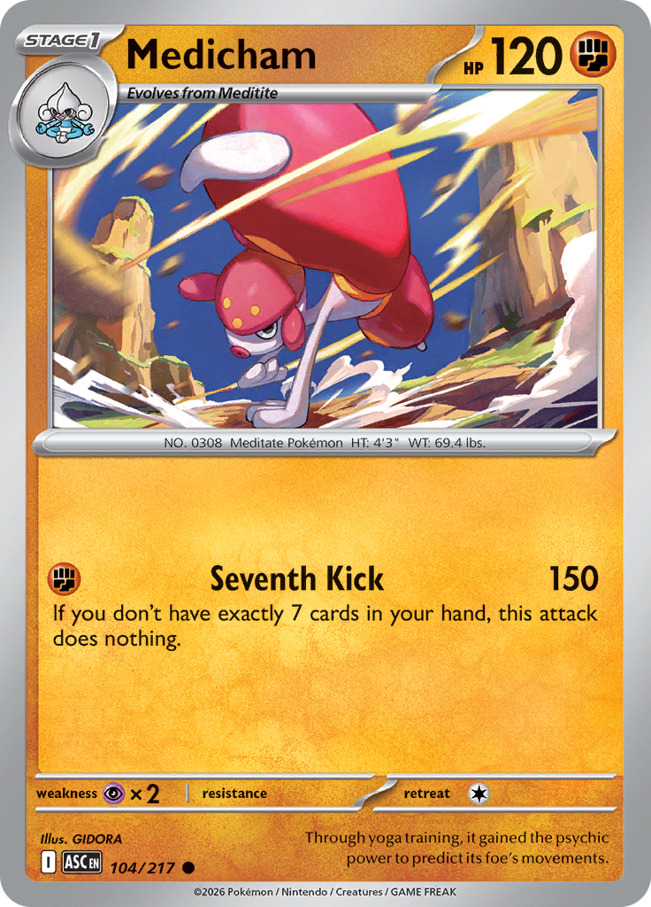 Medicham (Reverse Holo)