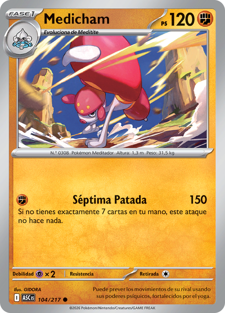 Medicham (Reverse Holo)