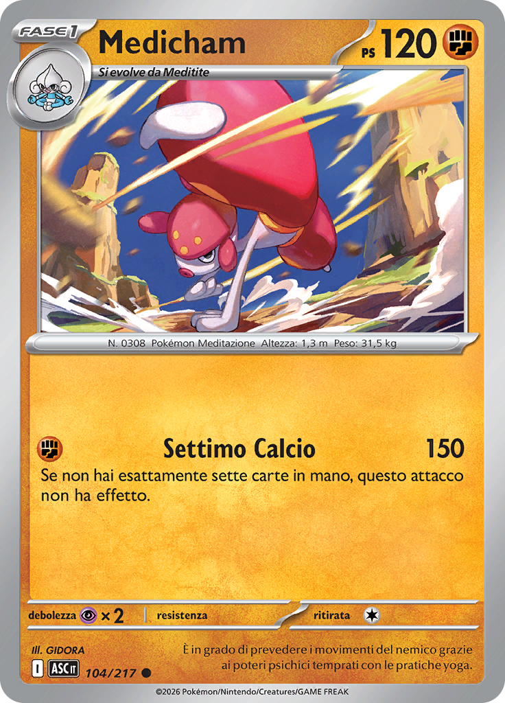 Medicham (Reverse Holo)