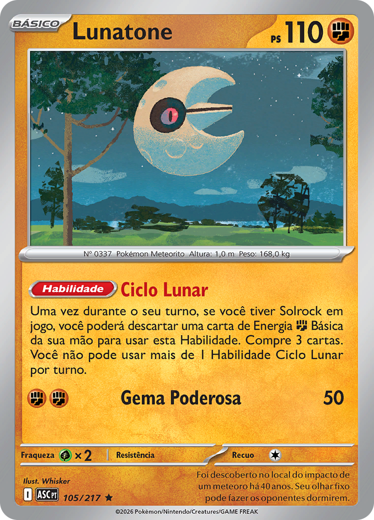 Lunatone (Reverse Holo)
