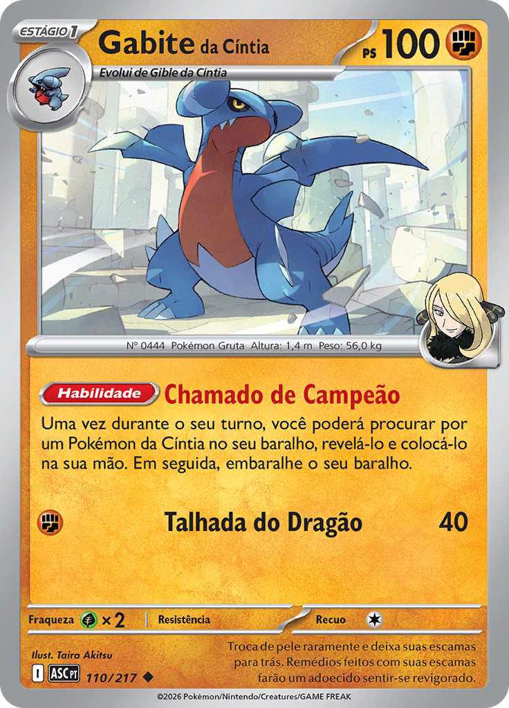 Gabite da Cíntia (Reverse Holo)