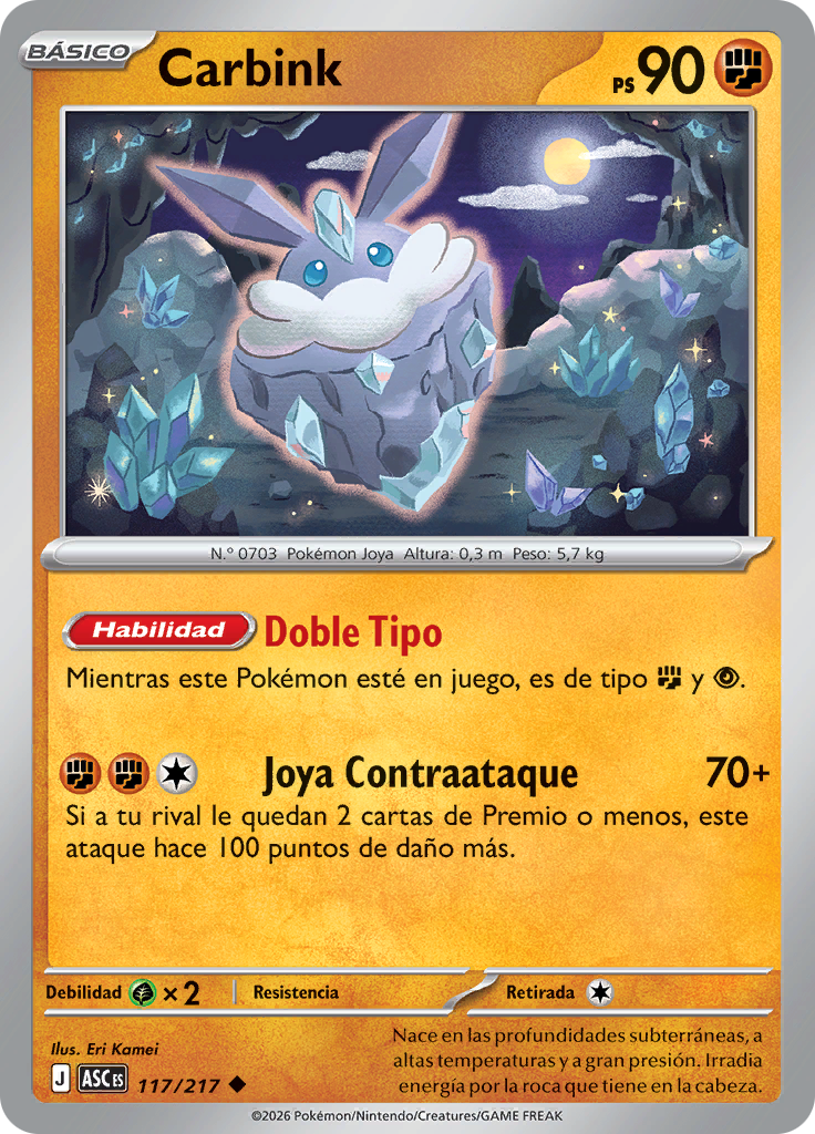 Carbink (Reverse Holo)