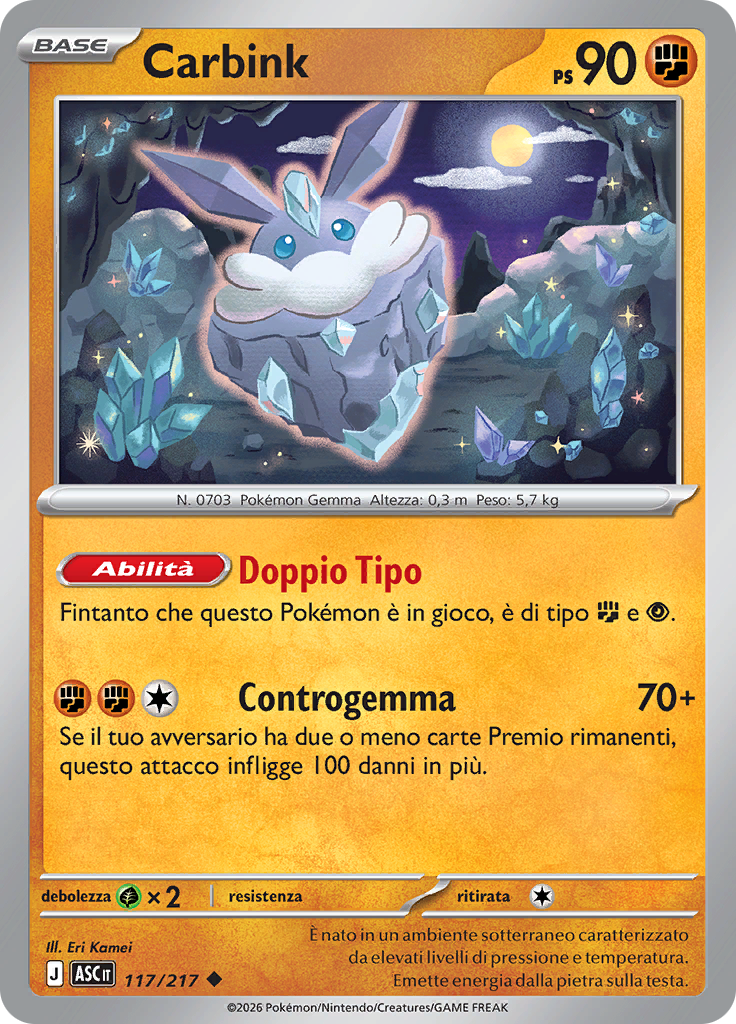 Carbink (Reverse Holo)