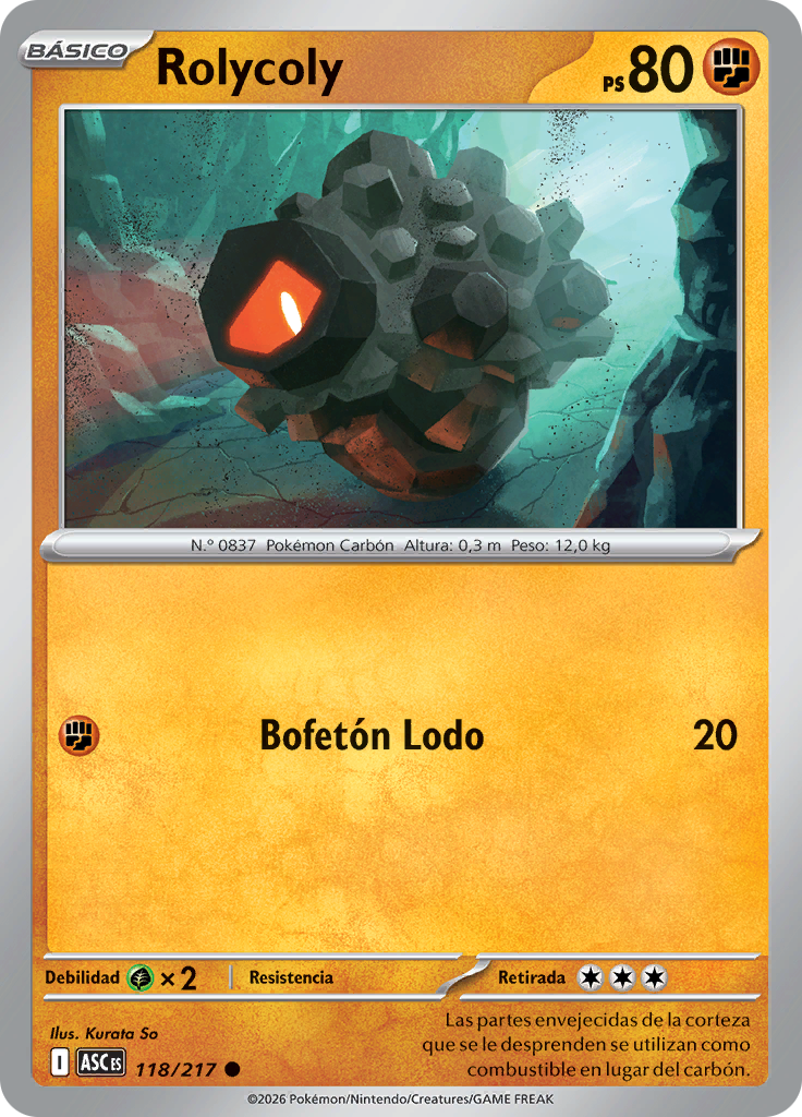 Rolycoly (Reverse Holo)