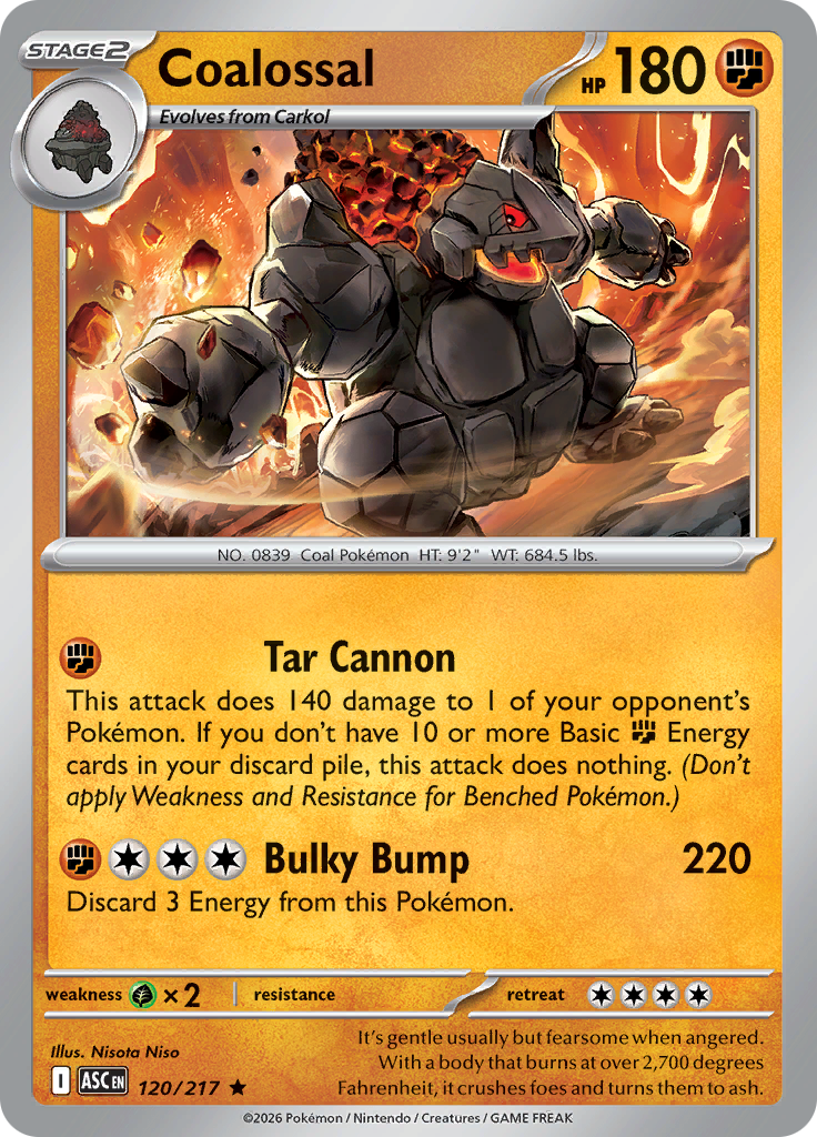 Coalossal (Reverse Holo)