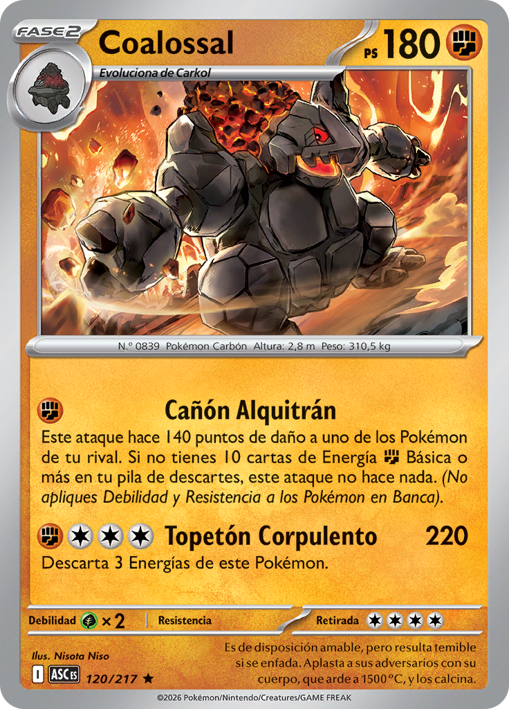 Coalossal (Reverse Holo)