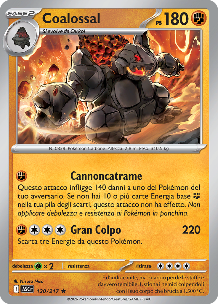 Coalossal (Reverse Holo)