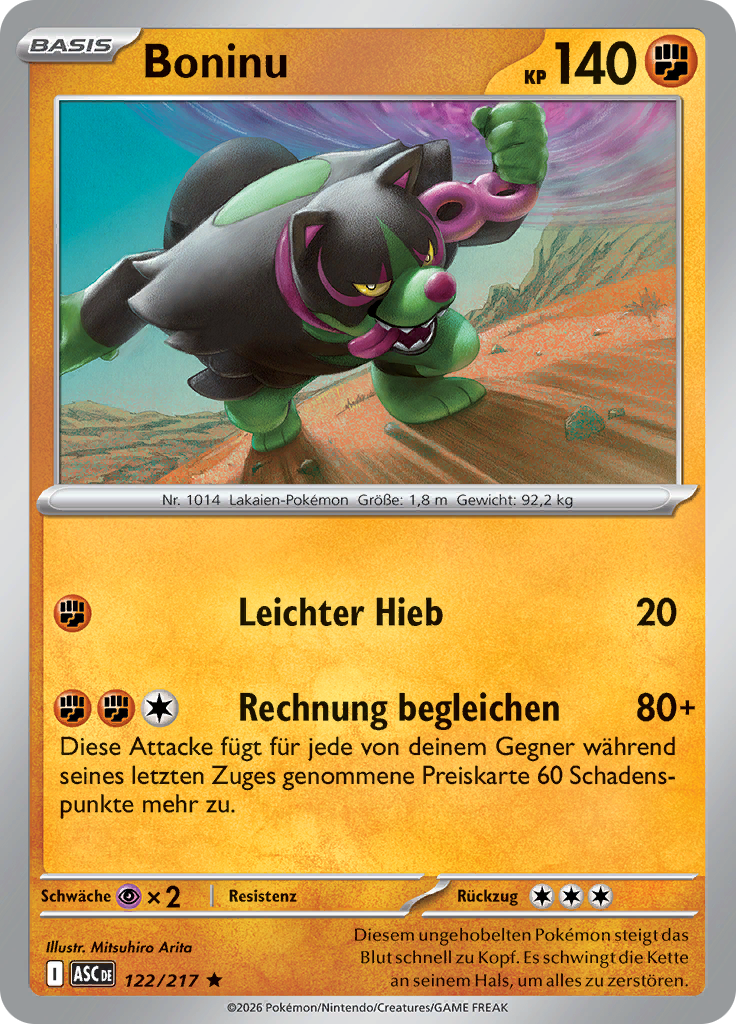 Boninu (Reverse Holo)