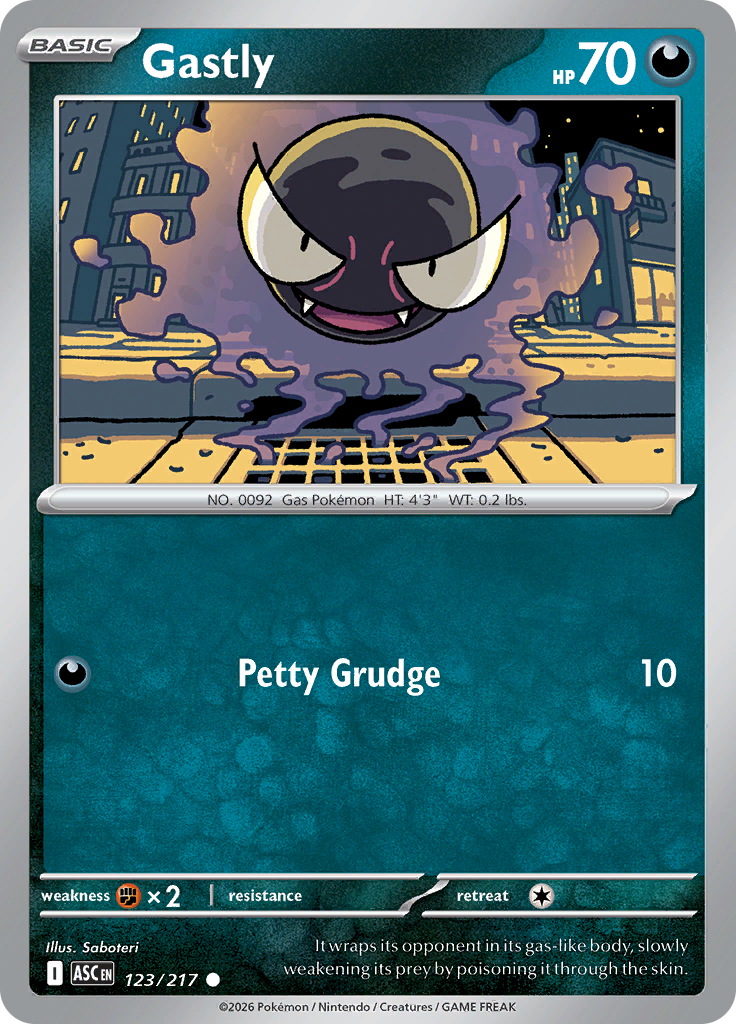 Gastly (Reverse Holo)