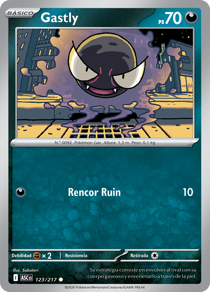 Gastly (Reverse Holo)