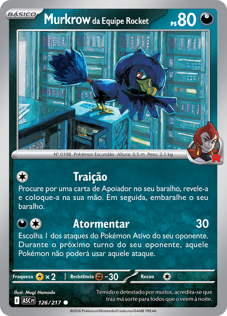 Murkrow da Equipe Rocket