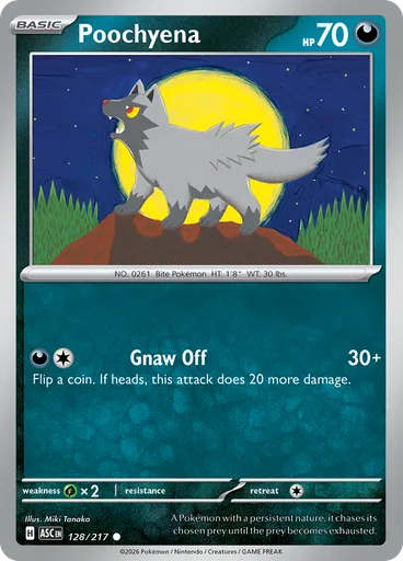 Poochyena (Reverse Holo)