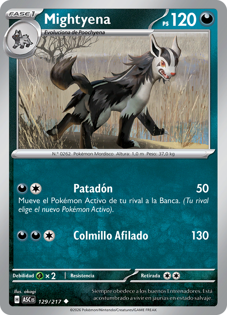 Mightyena (Reverse Holo)