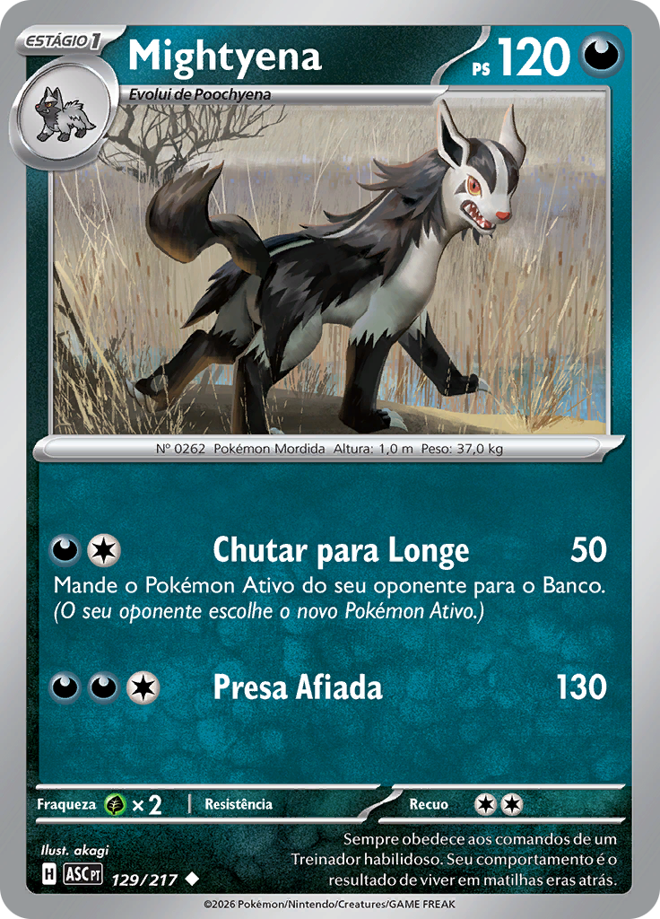 Mightyena (Reverse Holo)