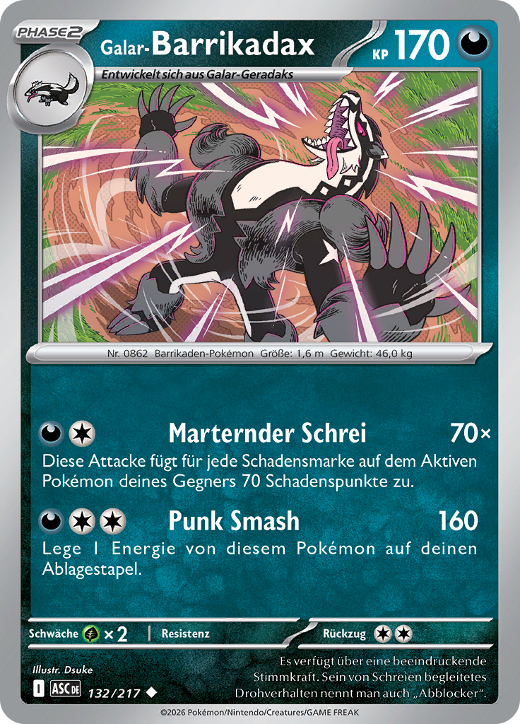Galar-Barrikadax (Reverse Holo)