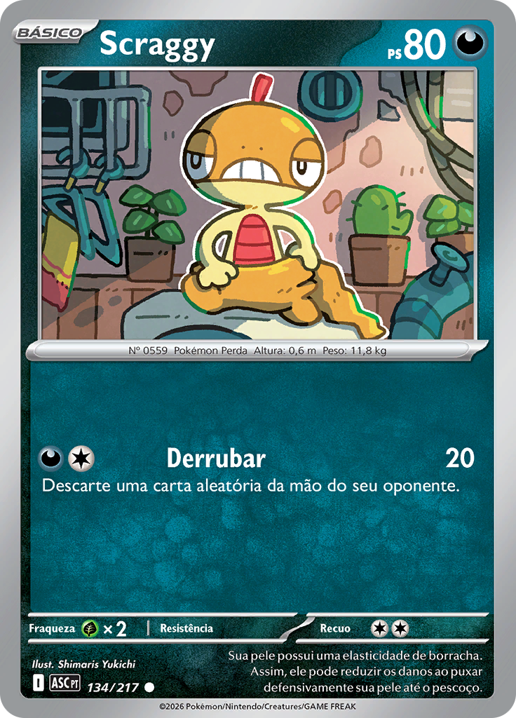 Scraggy (Reverse Holo)
