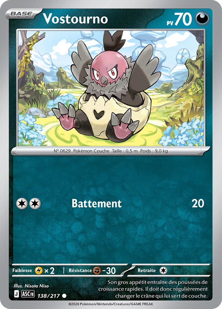 Vostourno (Reverse Holo)