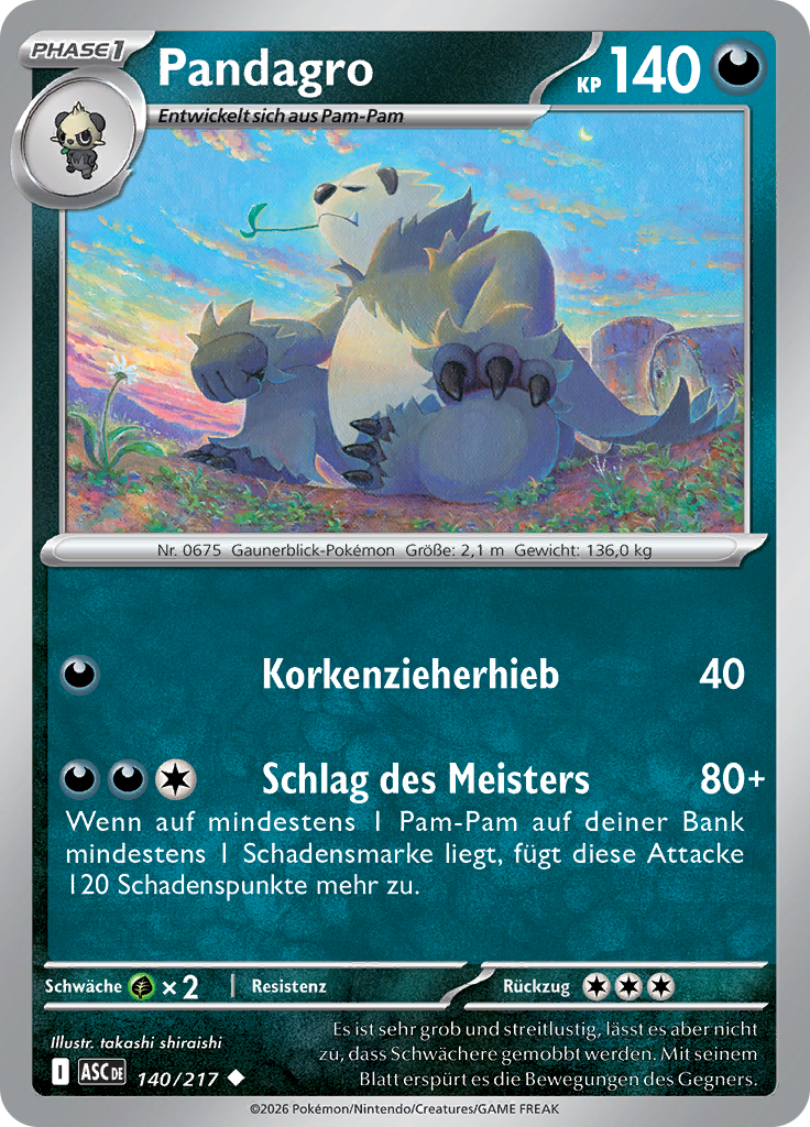 Pandagro (Reverse Holo)