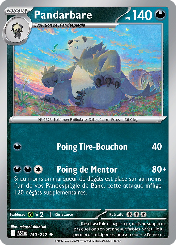 Pandarbare (Reverse Holo)