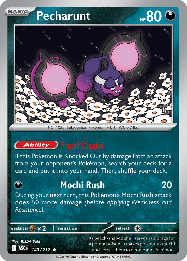 Pecharunt (Reverse Holo)