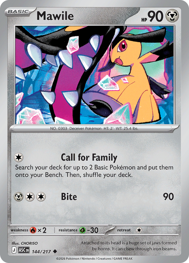 Mawile (Reverse Holo)