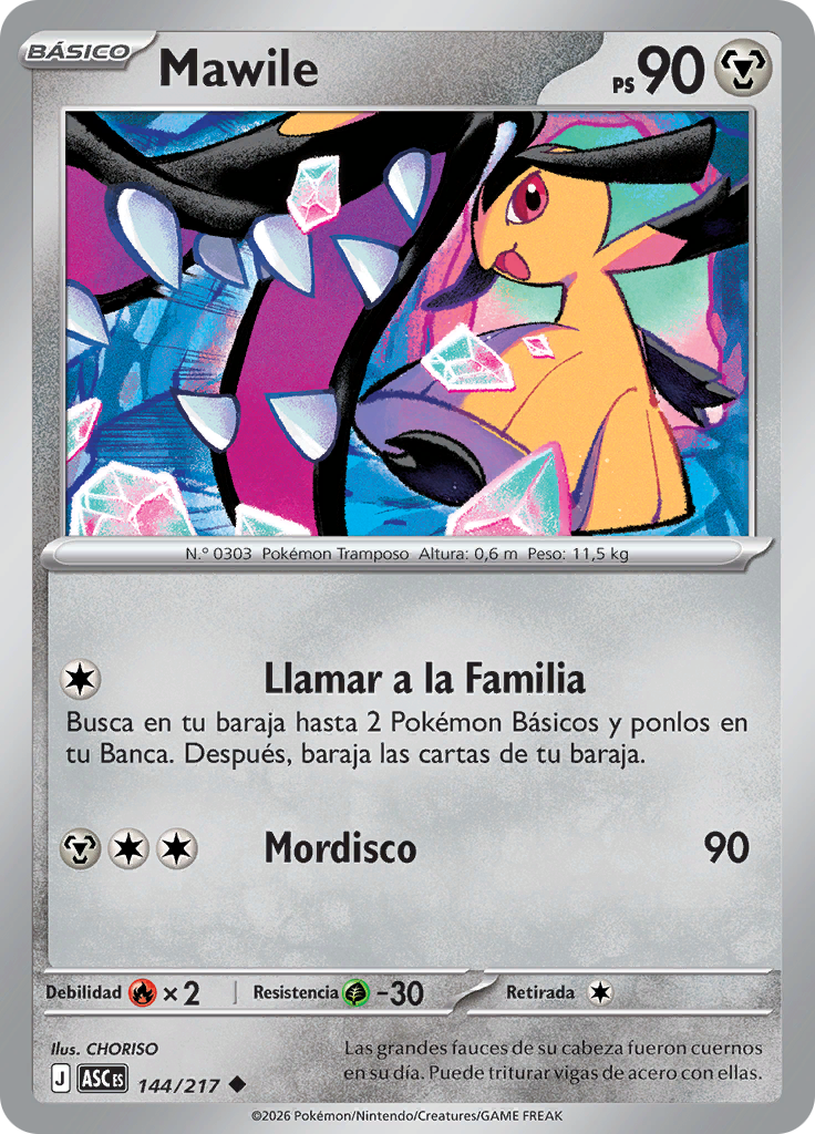 Mawile (Reverse Holo)