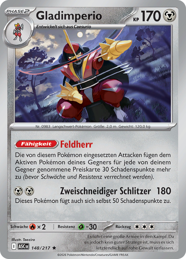 Gladimperio (Reverse Holo)