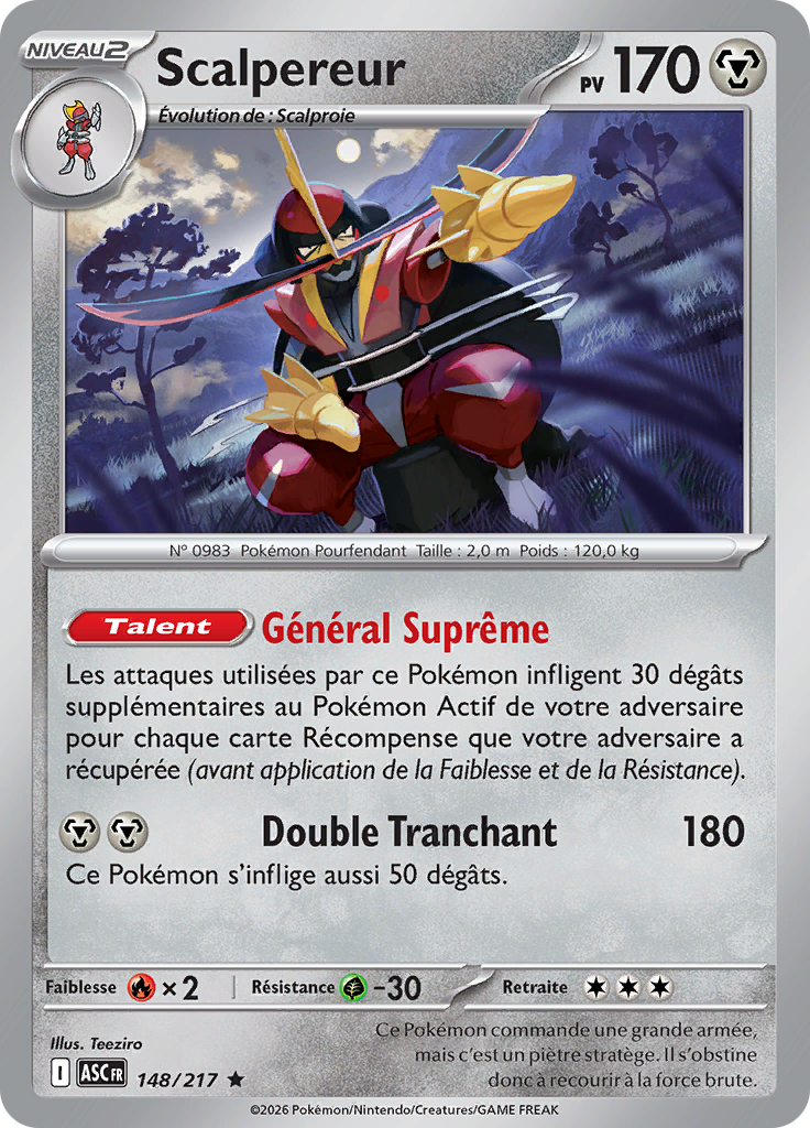Scalpereur (Reverse Holo)
