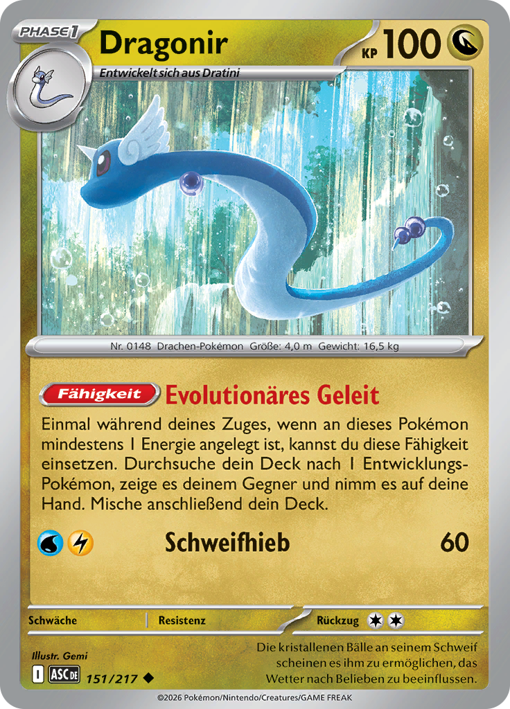 Dragonir (Reverse Holo)