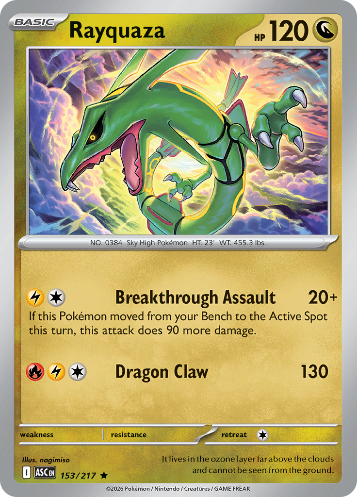 Rayquaza (Reverse Holo)