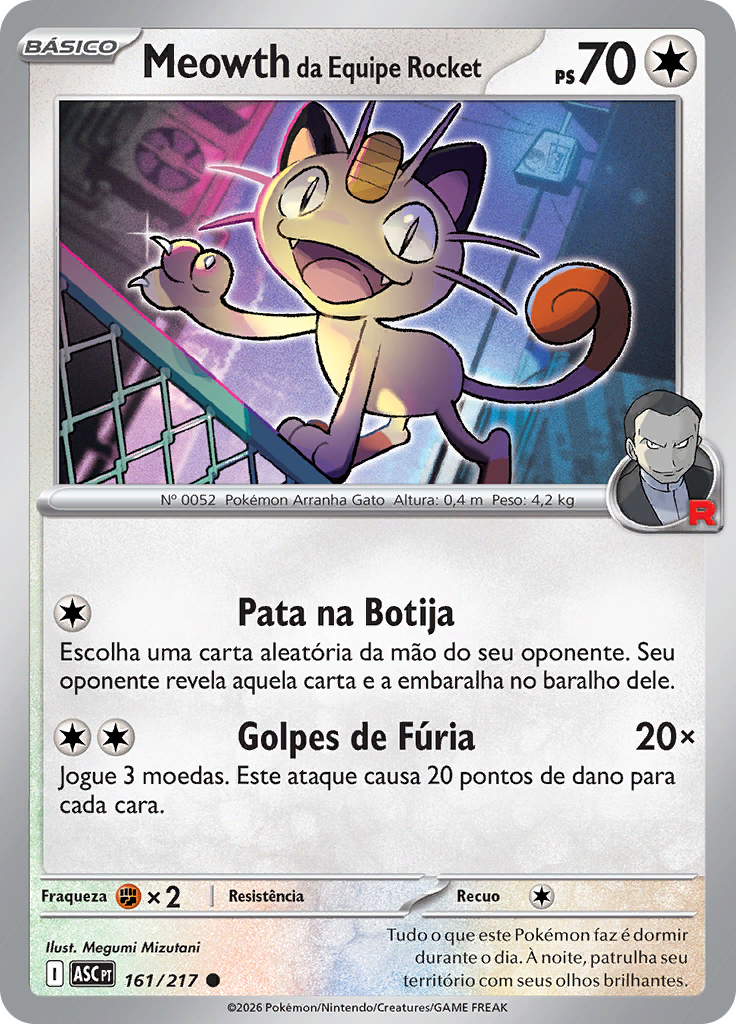 Meowth da Equipe Rocket