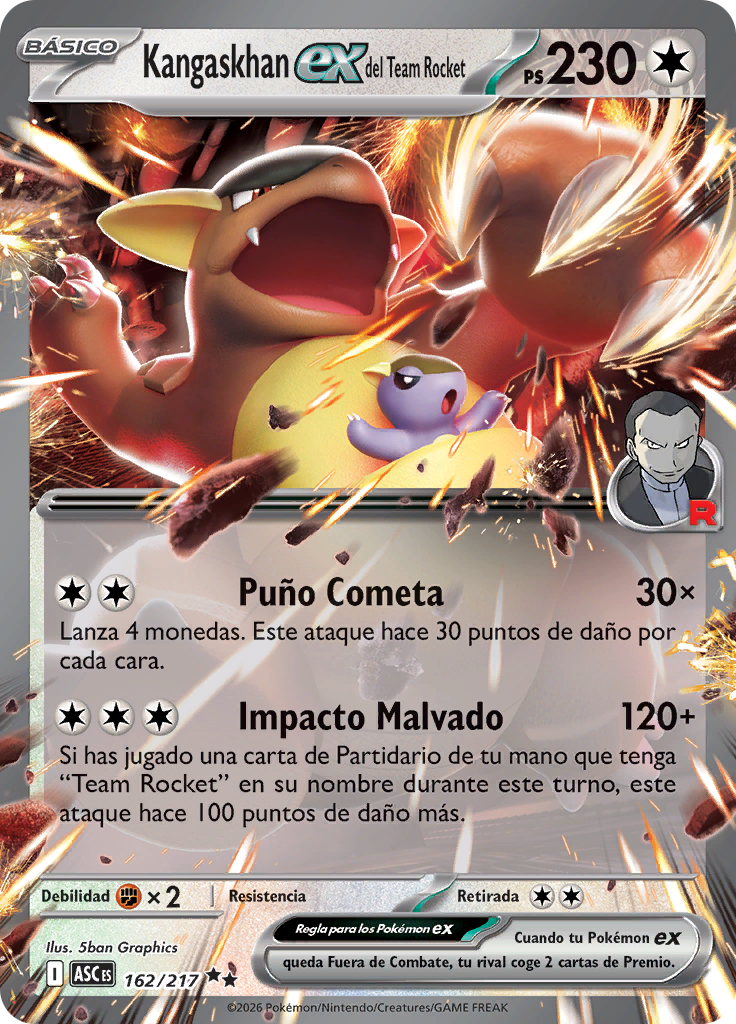 Kangaskhan ex del Team Rocket