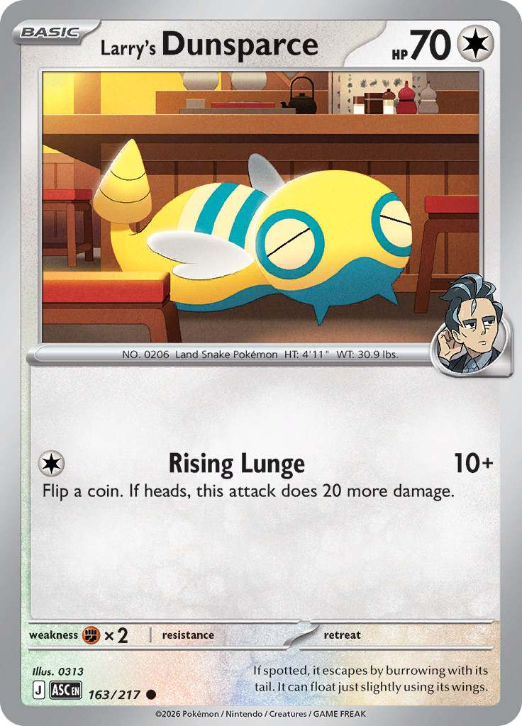 Larry's Dunsparce (Reverse Holo)