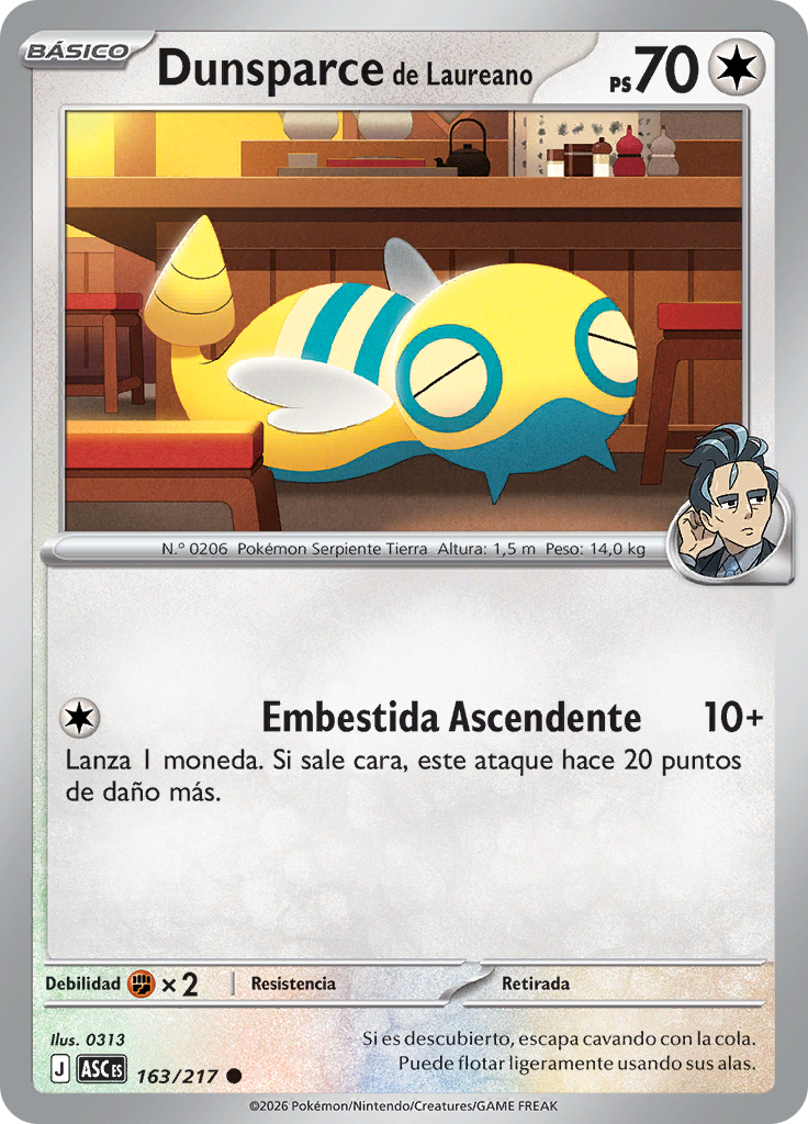 Dunsparce de Laureano (Reverse Holo)