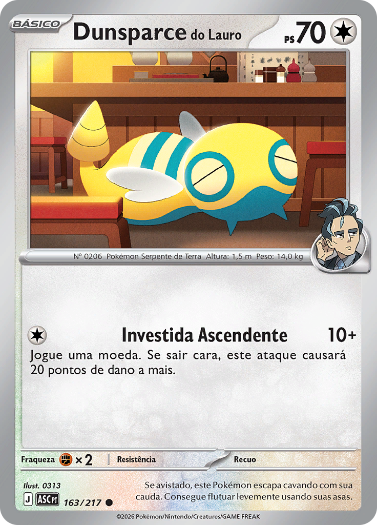 Dunsparce do Lauro (Reverse Holo)