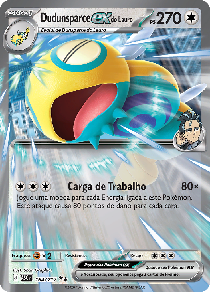 Dudunsparce ex do Lauro