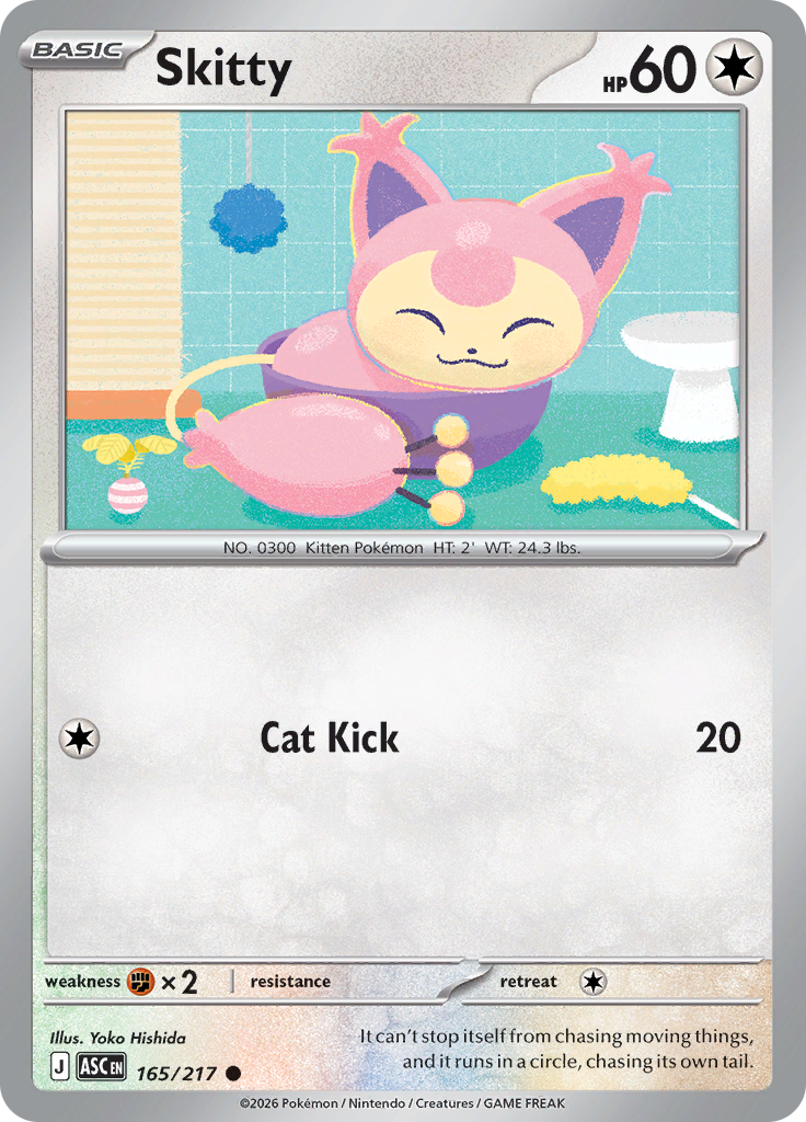 Skitty (Reverse Holo)
