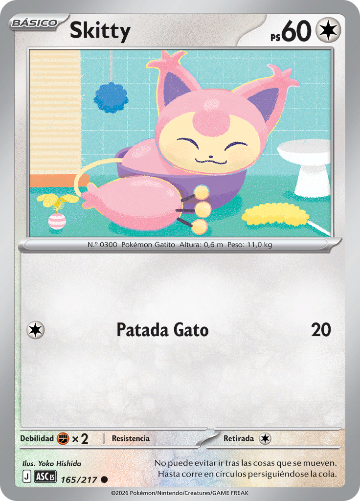 Skitty (Reverse Holo)