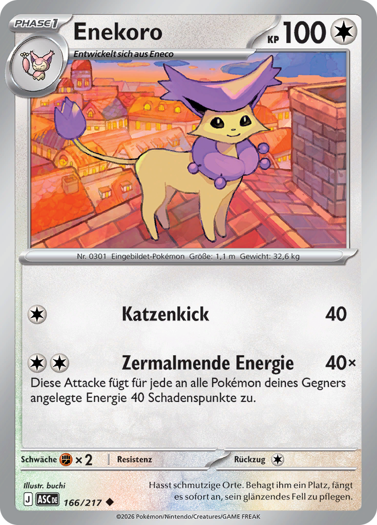 Enekoro (Reverse Holo)