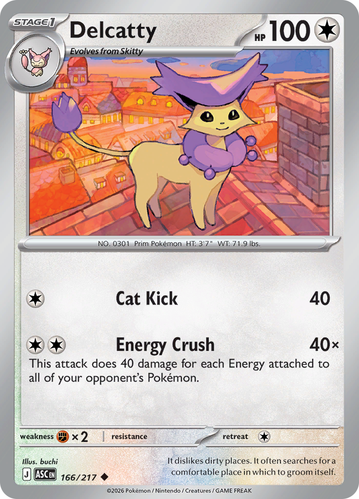 Delcatty (Reverse Holo)