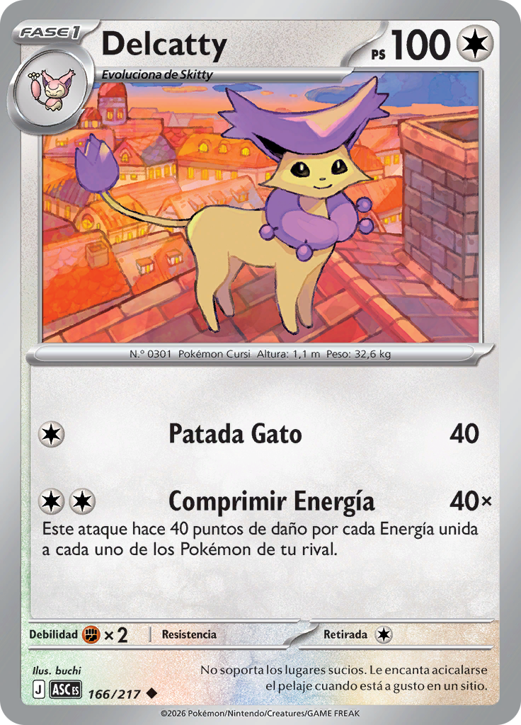 Delcatty (Reverse Holo)
