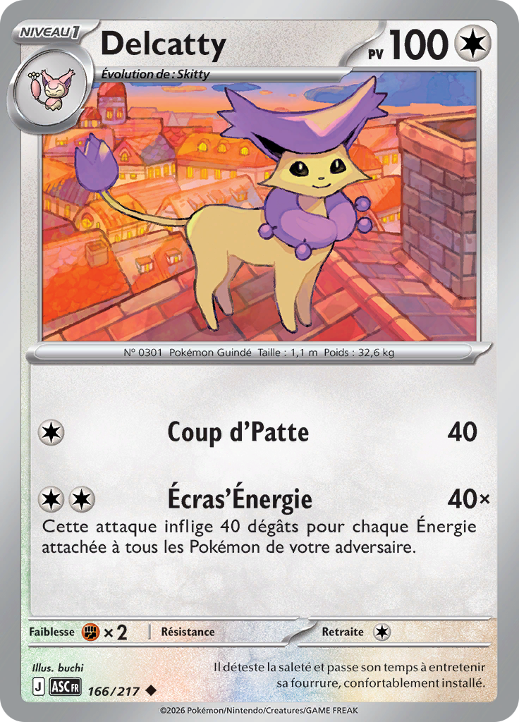 Delcatty (Reverse Holo)