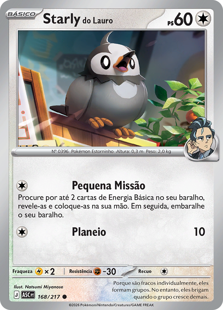 Starly do Lauro (Reverse Holo)