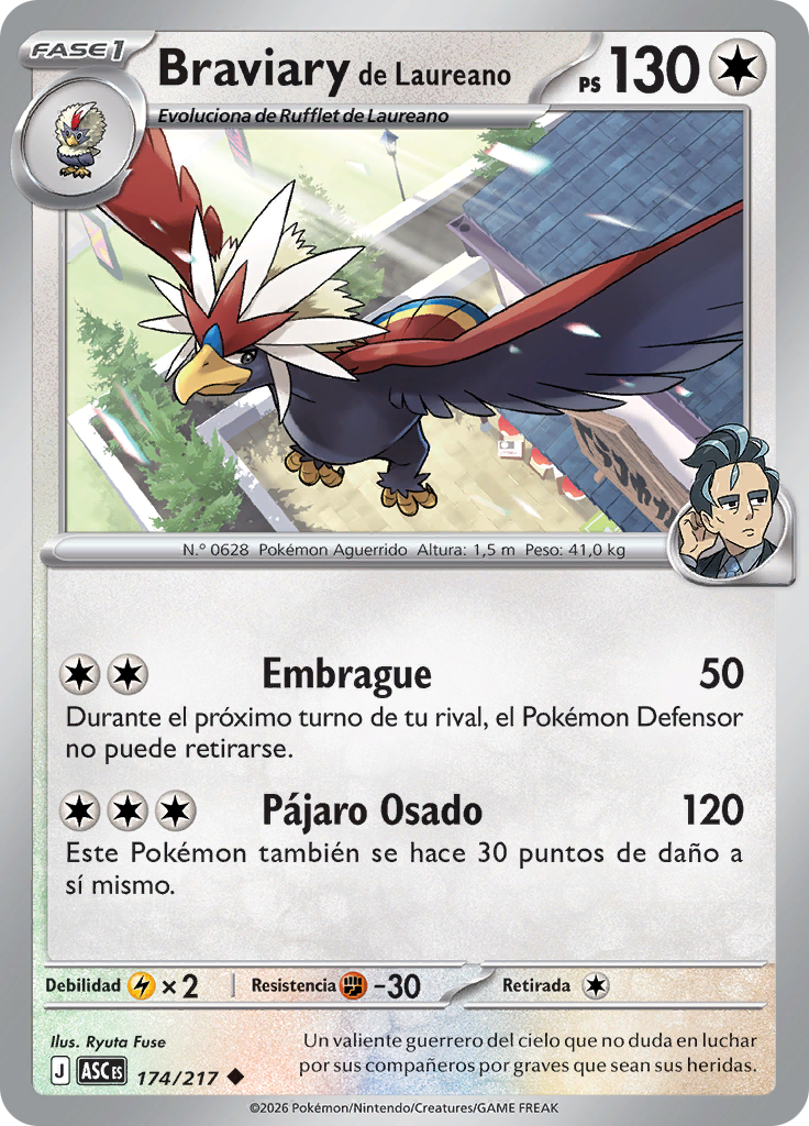 Braviary de Laureano (Reverse Holo)