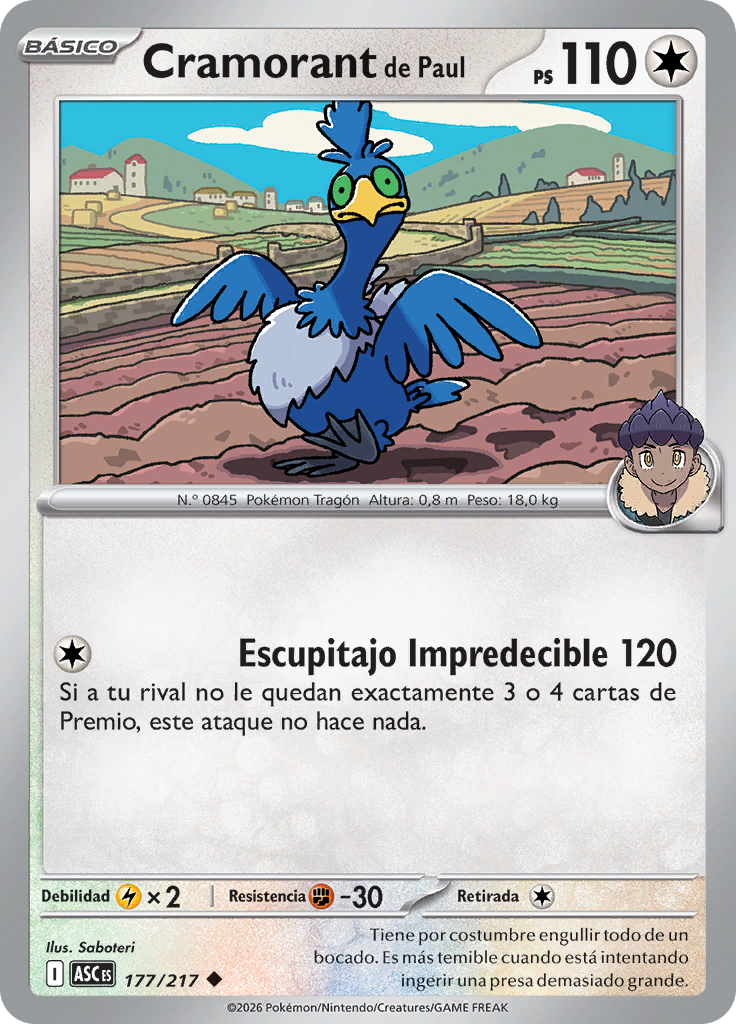 Cramorant de Paul (Reverse Holo)