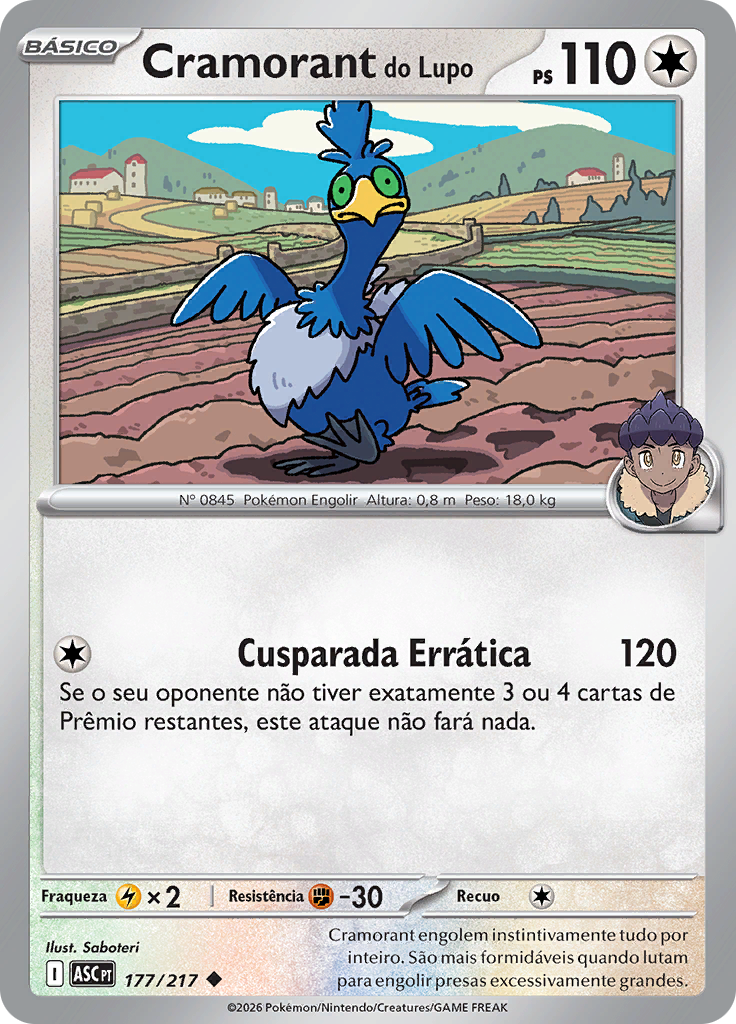 Cramorant do Lupo (Reverse Holo)
