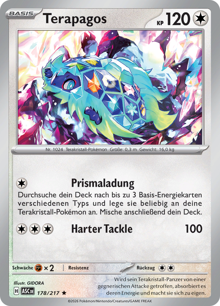 Terapagos (Reverse Holo)