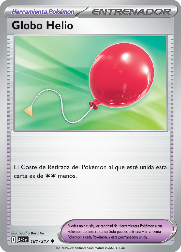 Globo Helio (Reverse Holo)