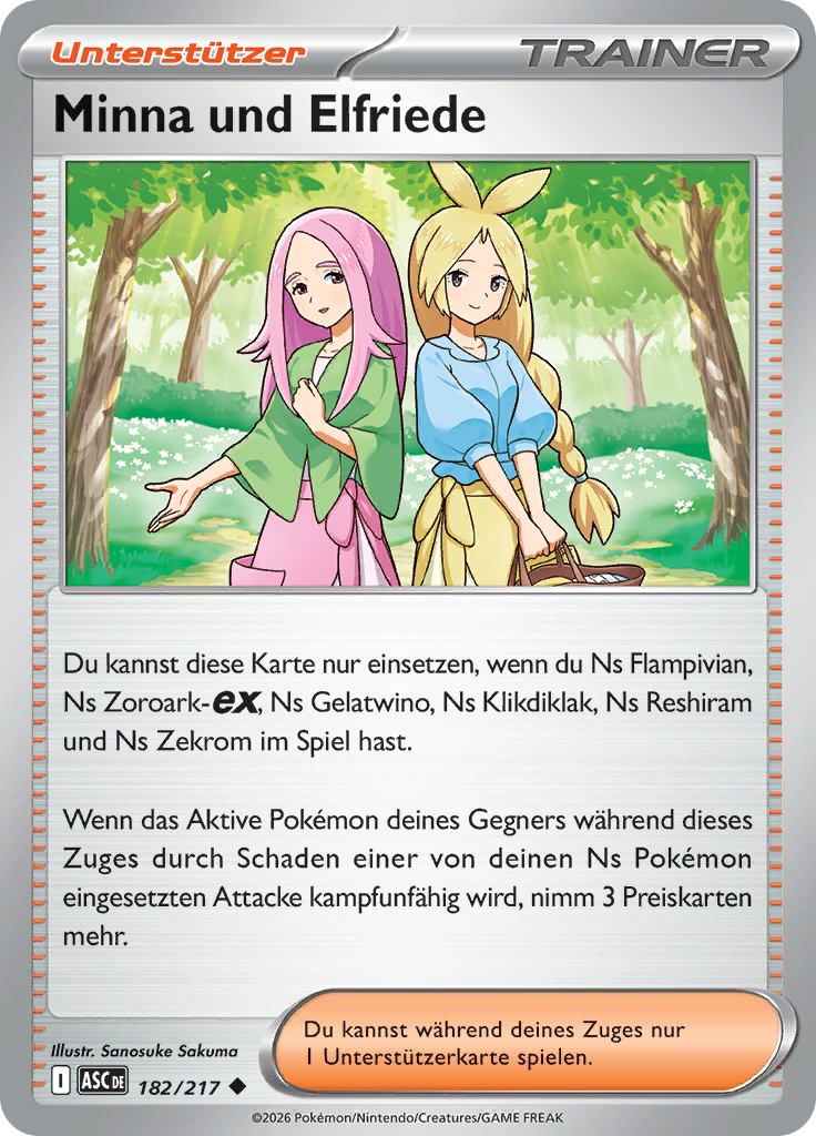 Minna und Elfriede (Reverse Holo)